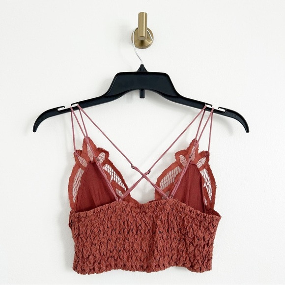 Free People One Adella Floral Lace Bralette Size XS - Picture 5 of 5